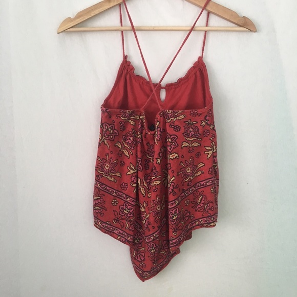 AEO | Floral Sleeveless Top - Picture 4 of 5